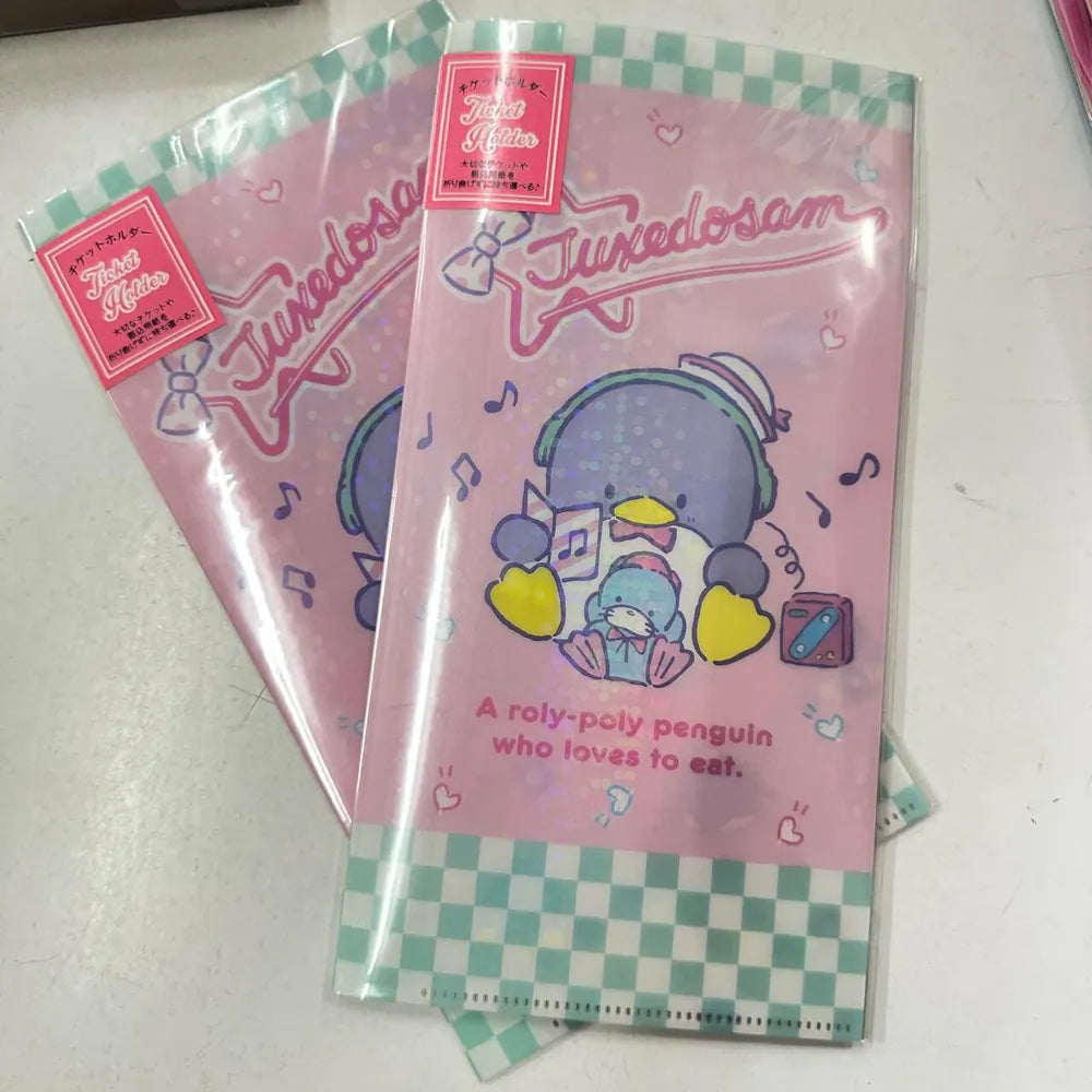 Sanrio Ticket Holder 企鵝 Tuxedo sam