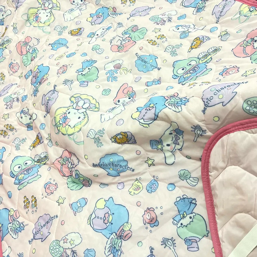單人涼感床墊 Sanrio Pink