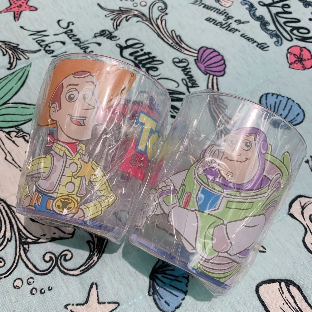 透明膠水杯 Woody Buzz