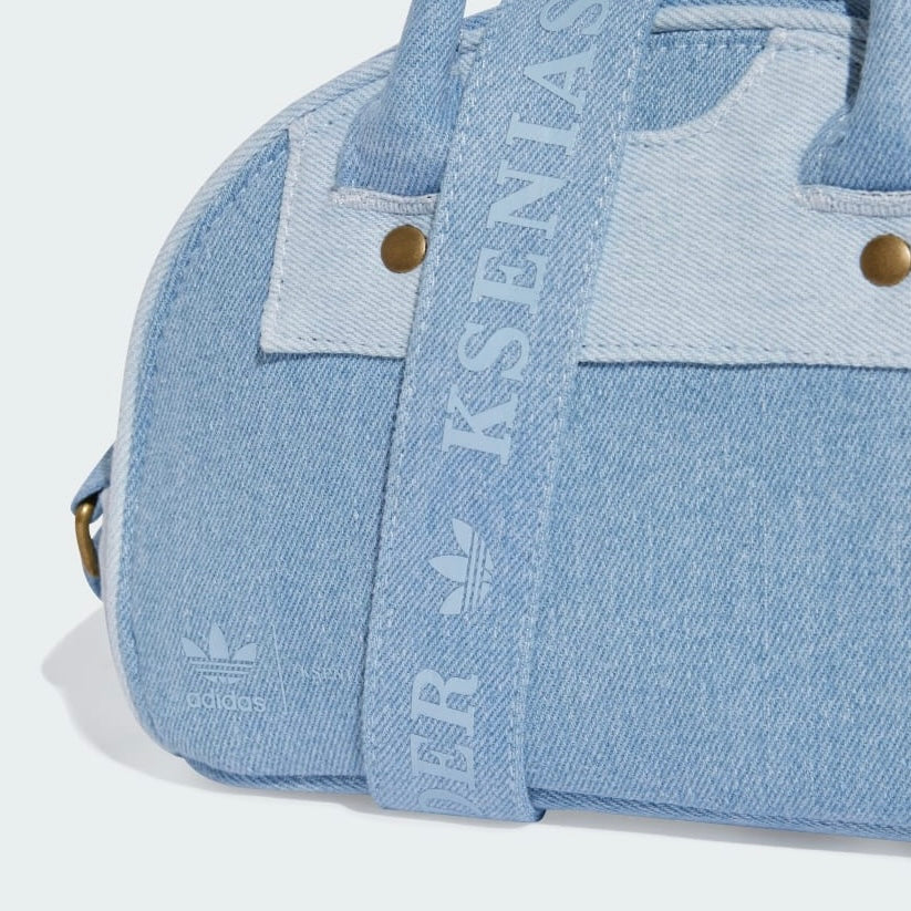 Mini Bowling Bag M Light Denim
