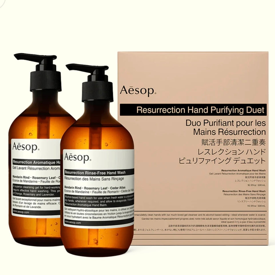 AESOP Resurrection Hand-Purifying Duet | 預計12月到貨