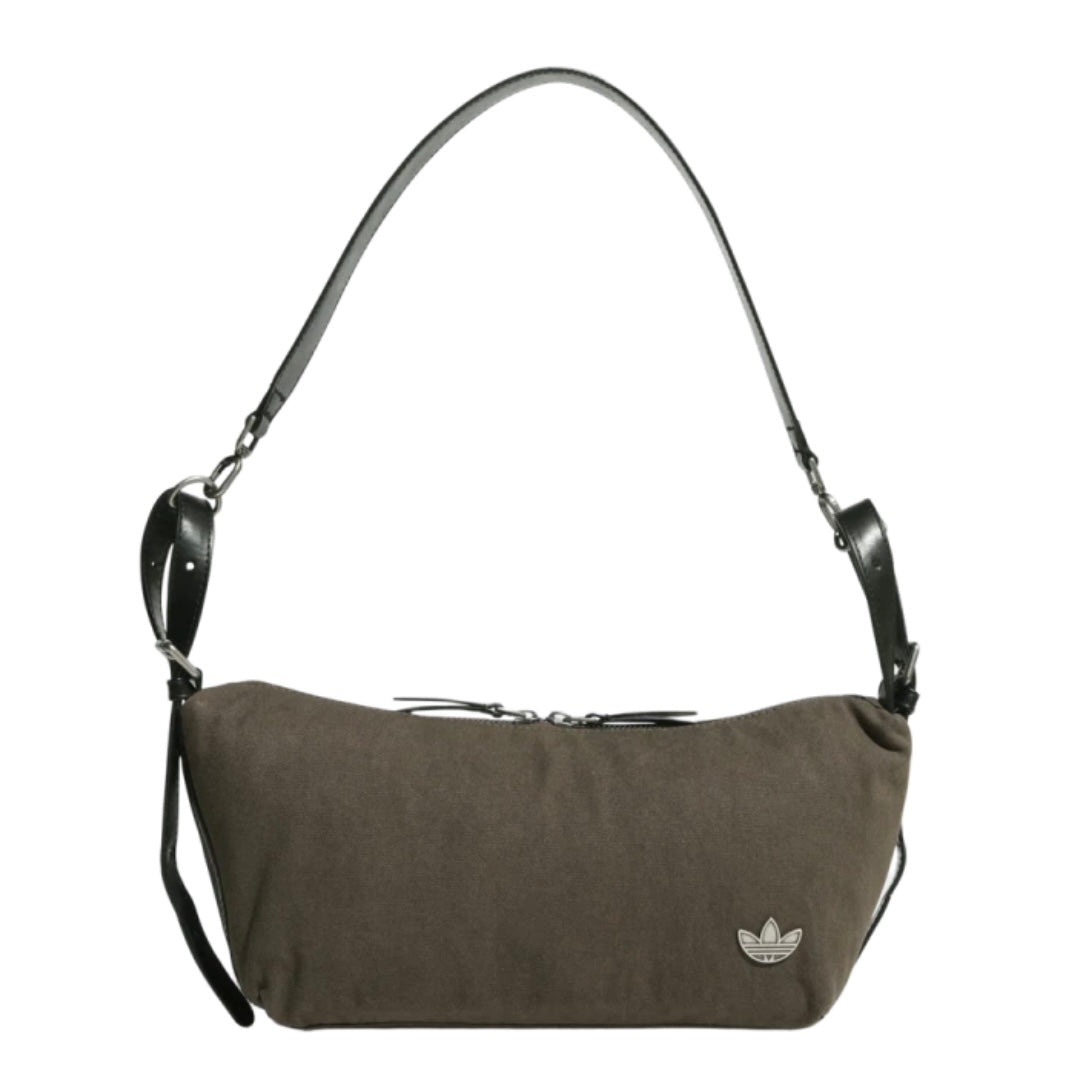 Belted Shoulder Bag Cargo Brown Black