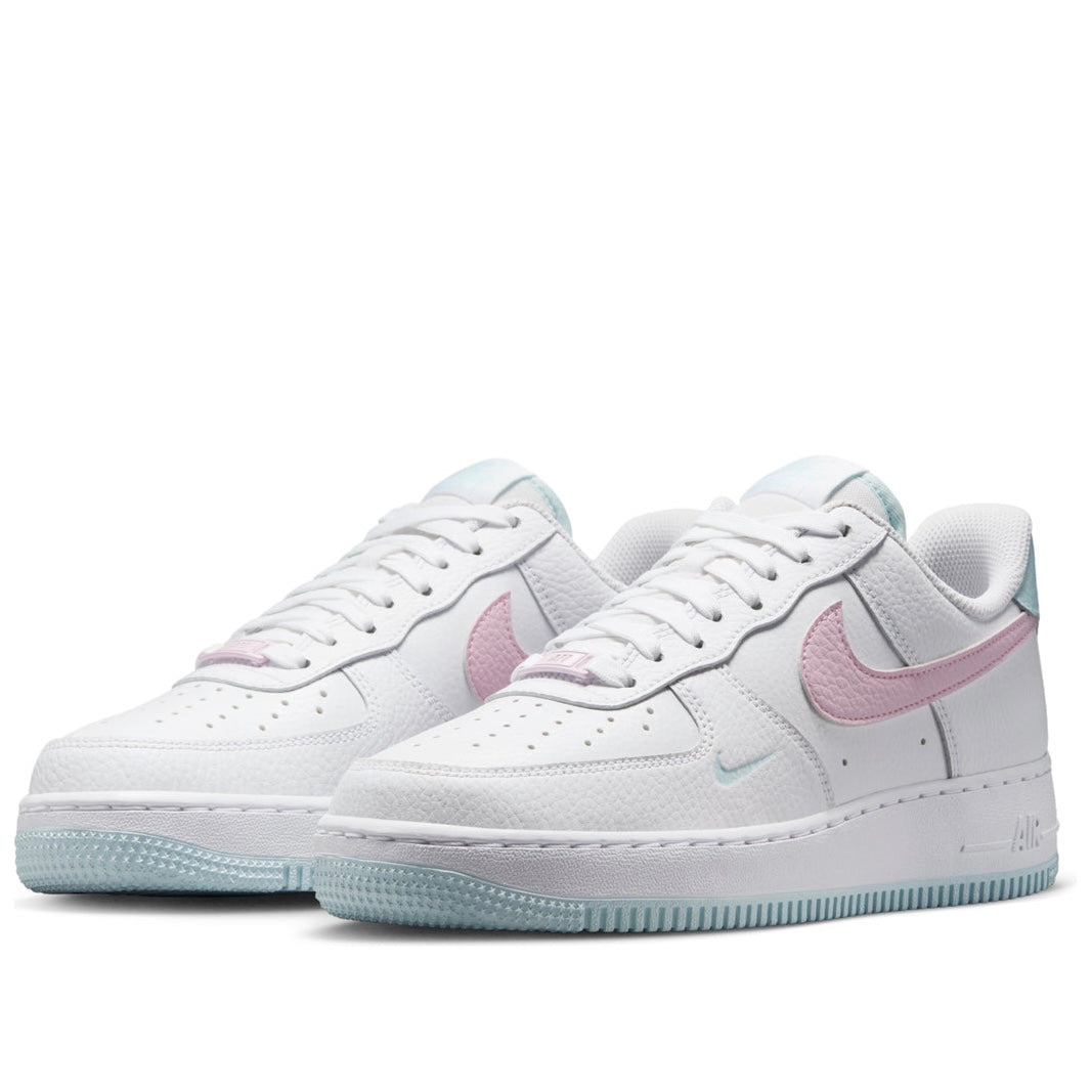 <‼️買一送一‼️> Air Force 1 '07 'White Pink Foam Glacier Blue'
