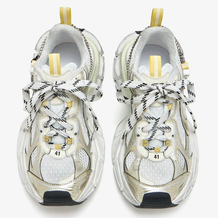 3XL Charms sneakers White Mesh