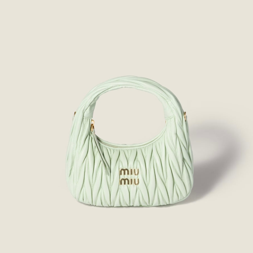 Small Wander Leather Shoulder bag Motif