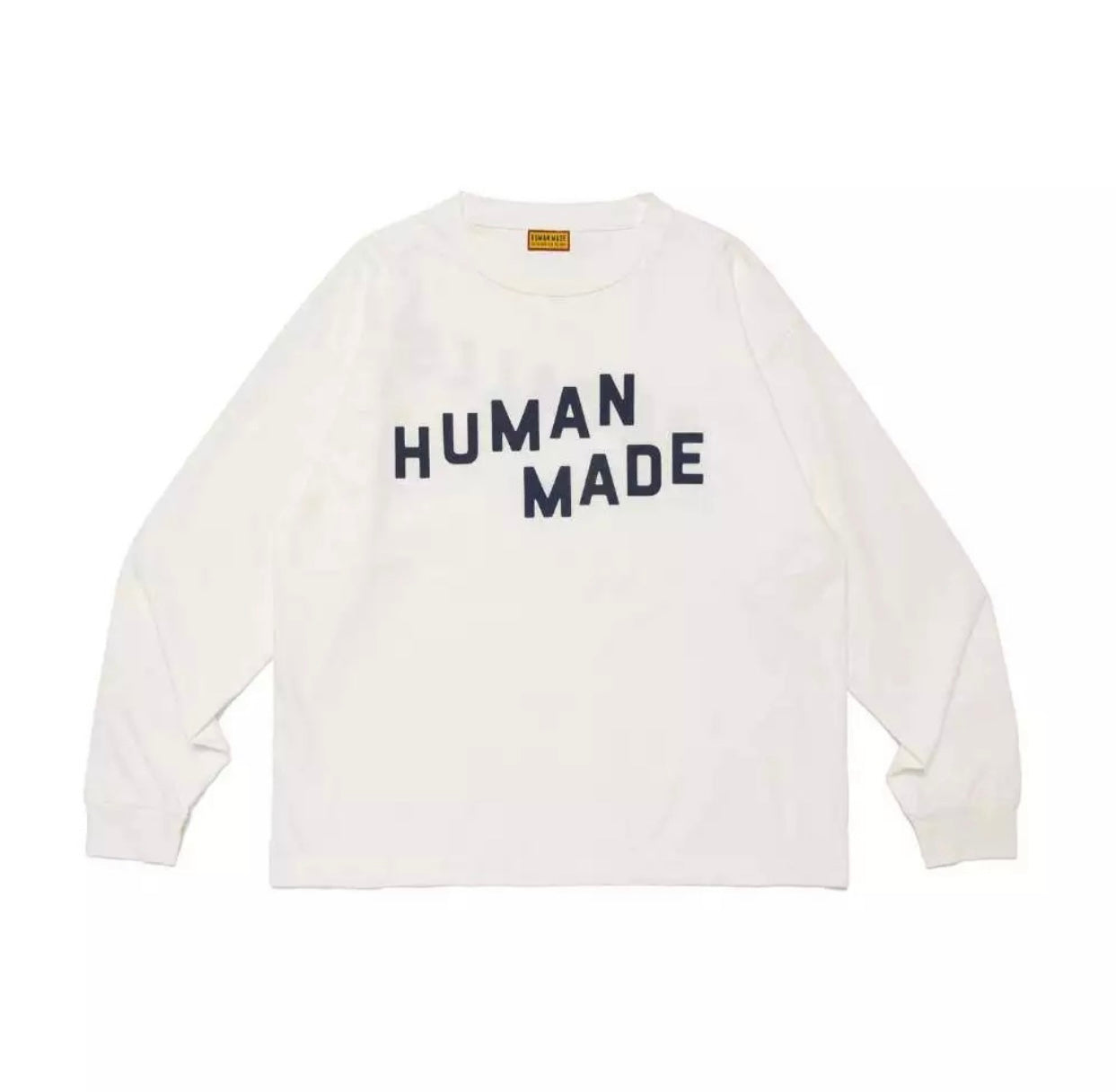 Human Made Graphic Logo Long Sleeve T-shirt White