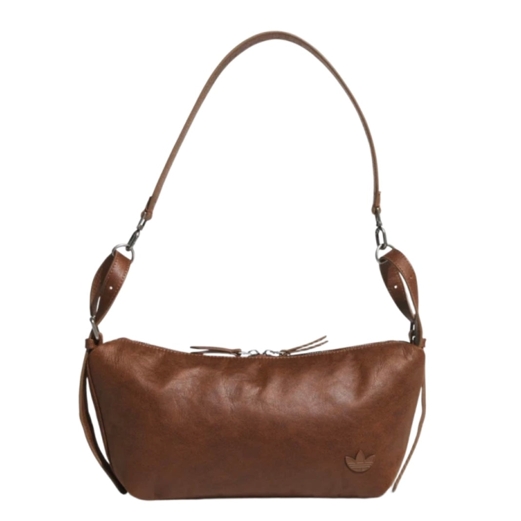 Belted Shoulder Bag Preloved Brown Brown Desert