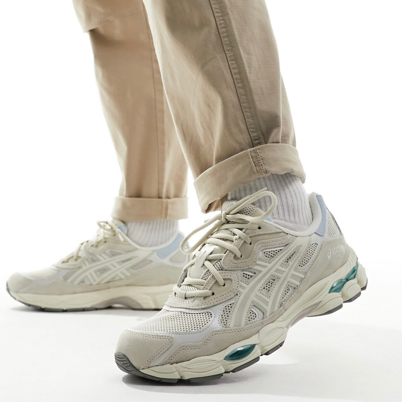 Gel-NYC trainers in smoke grey