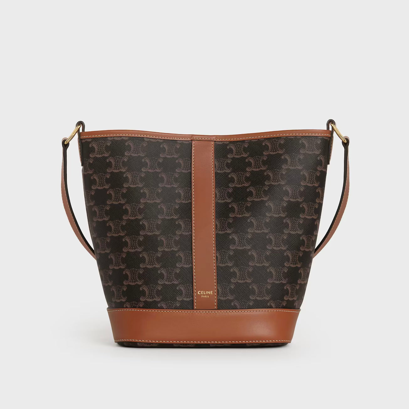 Small Bucket Black Tan