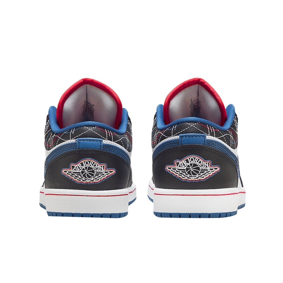Air Jordan 1 Low SE Black Industrial Blue
