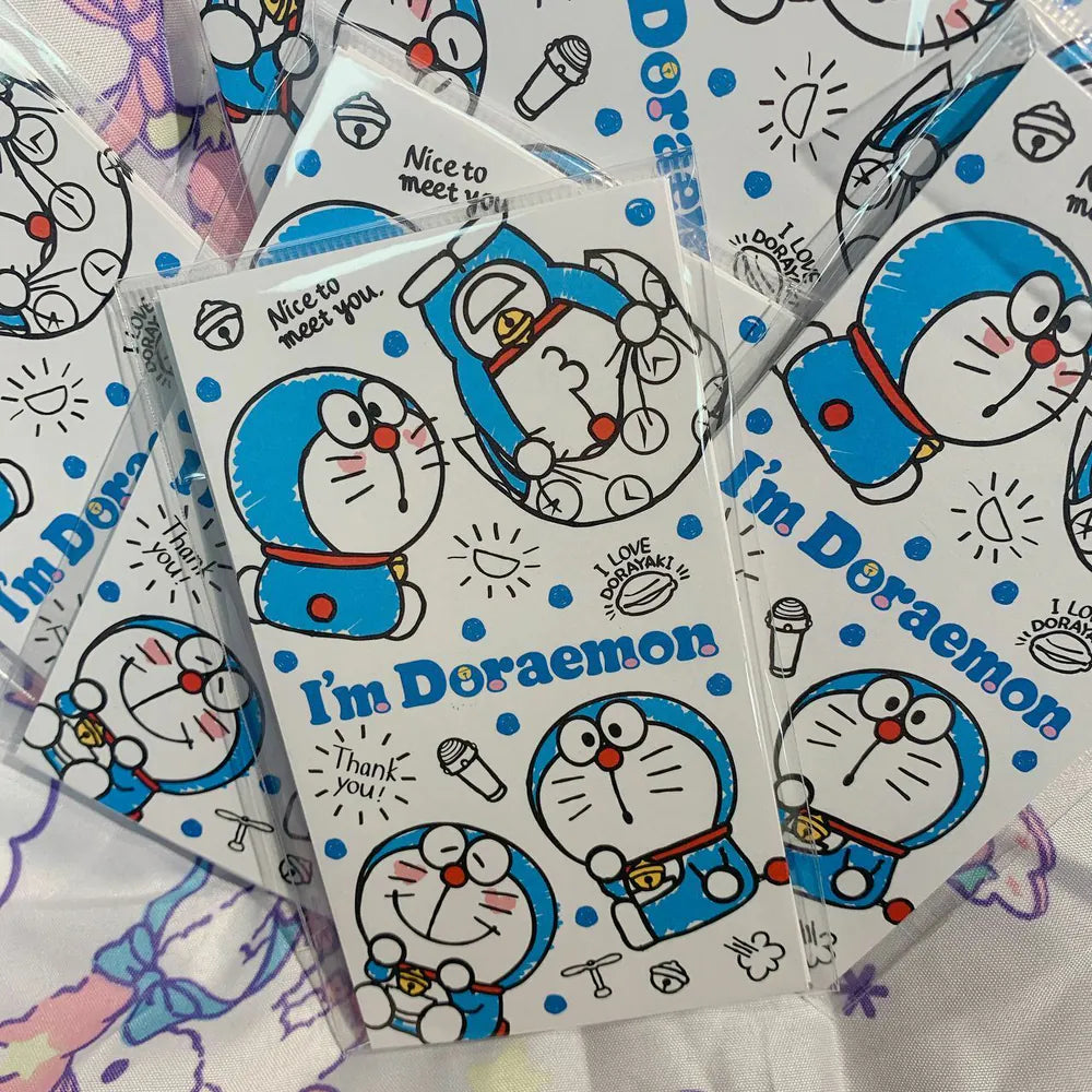 [ 任選優惠！$100/10件 ] 日本製 紙封套 5p Doraemon 填色畫