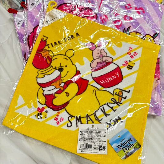 掛繩毛巾 Pooh Bee