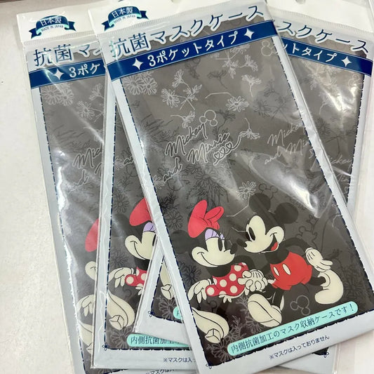 [ 任選優惠！$100/10件 ] 口罩收納套 Mickey Minnie Dating