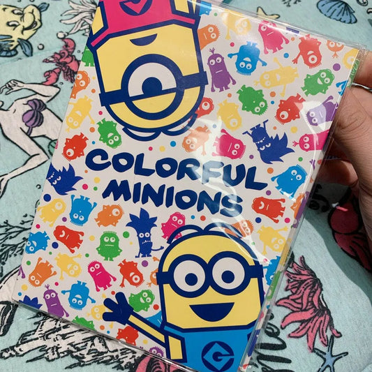 [ 任選優惠！$99/三件 ] USJ Memo Book Colorful Minions
