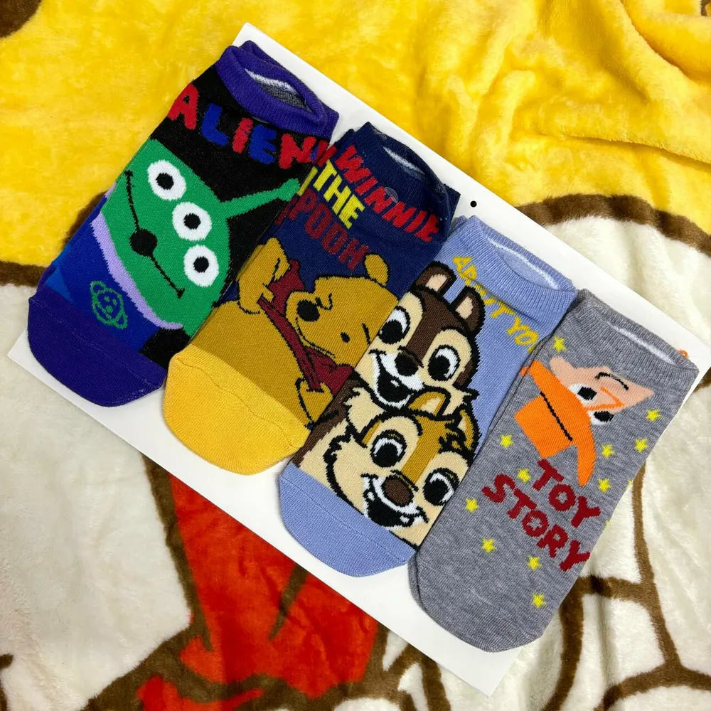 Disney 女裝船襪