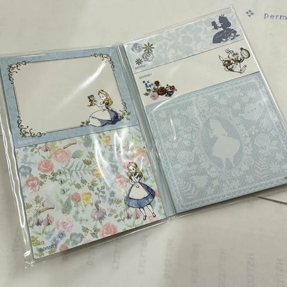 [ 任選優惠！$99/三件 ]  Afternoon Tea Memo Book Alice 花花