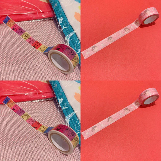 [ 任選優惠！$100/10件 ] 裝飾紙膠帶 15mm Mr Happy