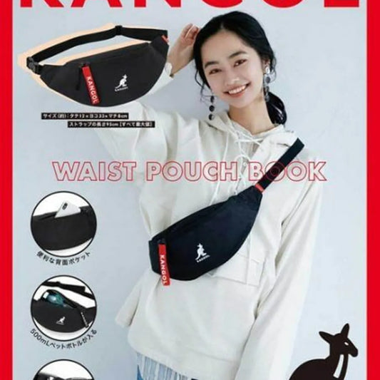 [ 現貨 ] Kangol 雜誌附送 腰包 斜孭袋
