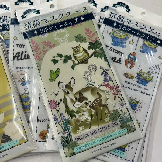 [ 任選優惠！$100/10件 ] 口罩收納套 小鹿斑比 Bambi