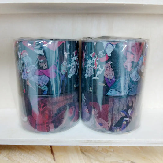 [ 任選優惠！$100/10件 ] Disney Villains 裝飾紙膠帶 2p 電影版