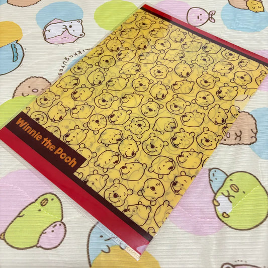 [ 任選優惠！$100/10件 ] A4 File Pooh 滿印版