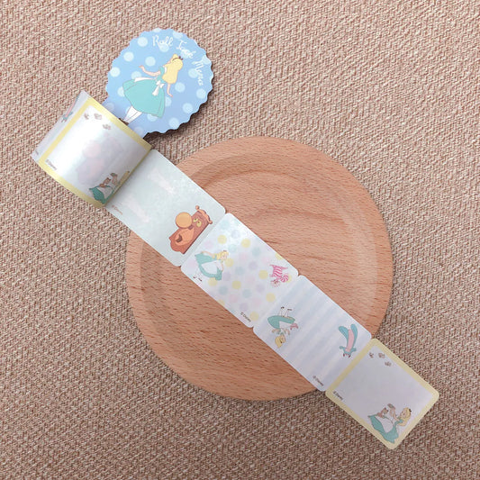 [ 任選優惠！$100/10件 ] Memo 紙膠帶 Alice