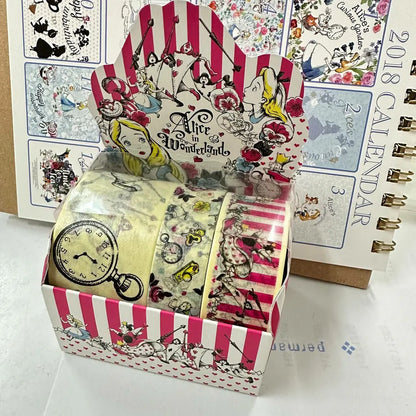 [ 任選優惠！$99/三件 ] 裝飾紙膠帶 3p Set Alice