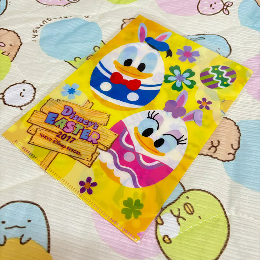 [ 任選優惠！$100/10件 ] A5 File Donald 2017Disney Easter