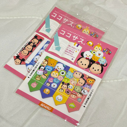 [ 任選優惠！$100/10件 ] 書簽Memo TsumTsum
