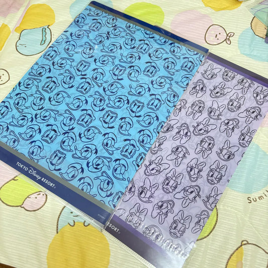 [ 任選優惠！$100/10件 ] A4 File Donald & Daisy 滿印版