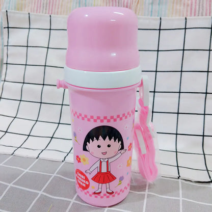 [ 現貨 ] 日本製 直飲膠水樽 500ml 小丸子