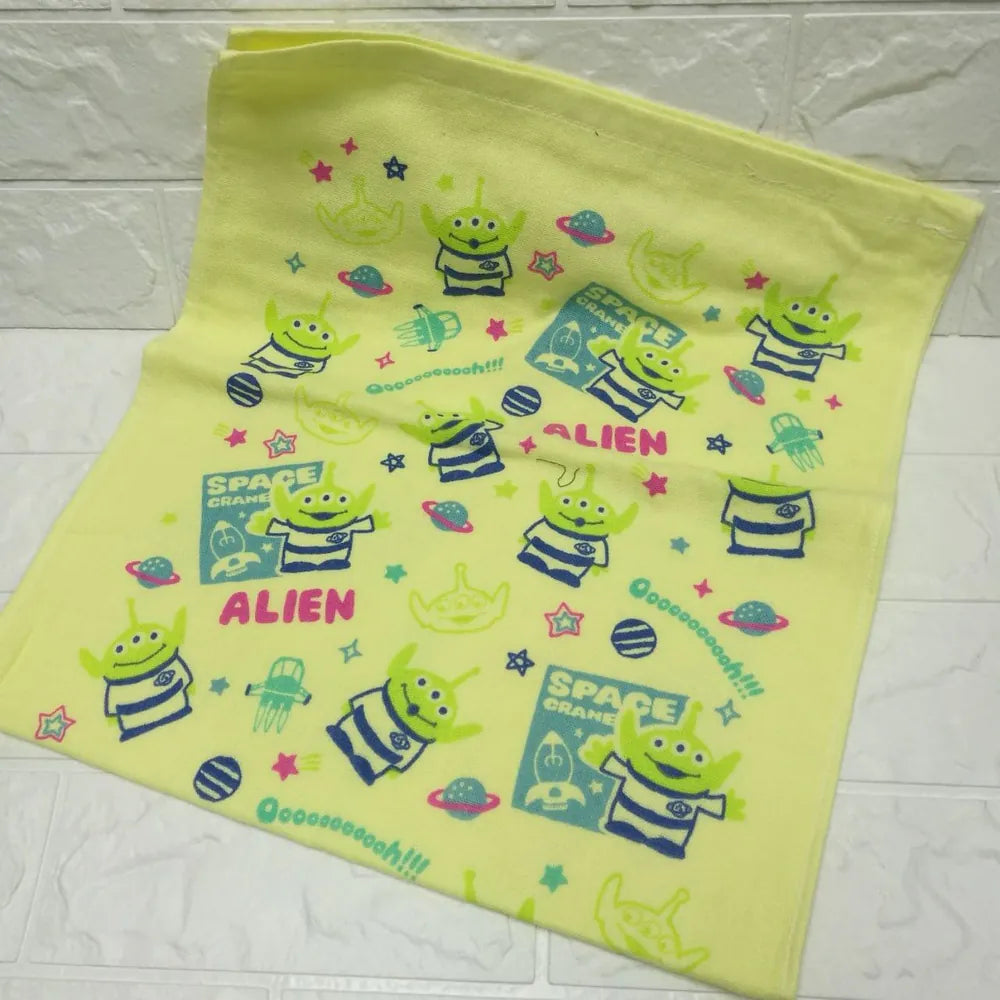 純棉紗布長毛巾 Alien