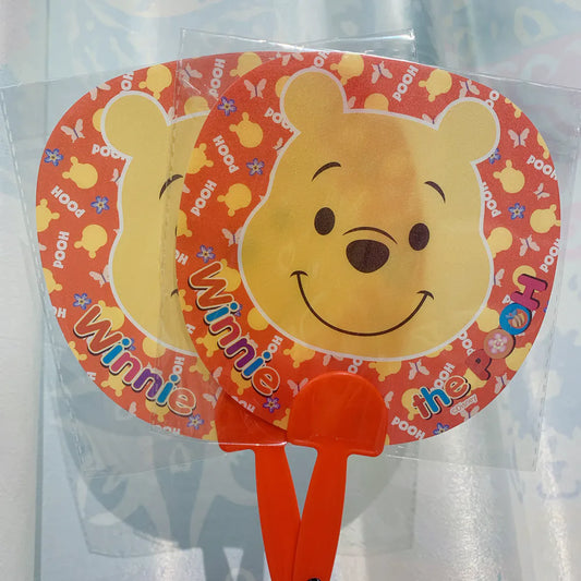 [ 任選優惠！$100/10件 ] Disney 手撥扇 Pooh