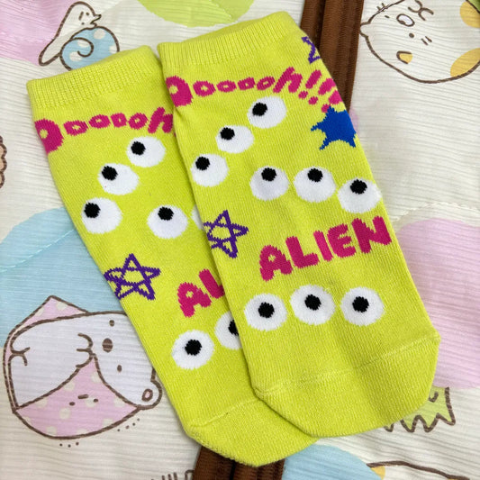 [ 任選優惠！$100/10件 ] 女裝船襪 Alien Eyeeye