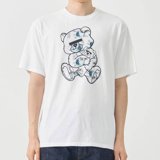 UNDERCOVER - TEE KEIV BEAR WHITE