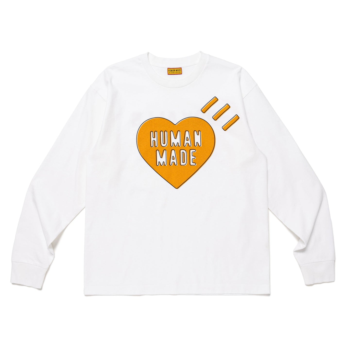 Human Made Graphic Long Sleeve T-shirt White