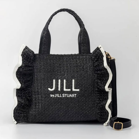 [ 任選三件$299 ] JILL by JILL STUART BOOK TOTE BAG BLACK VER.