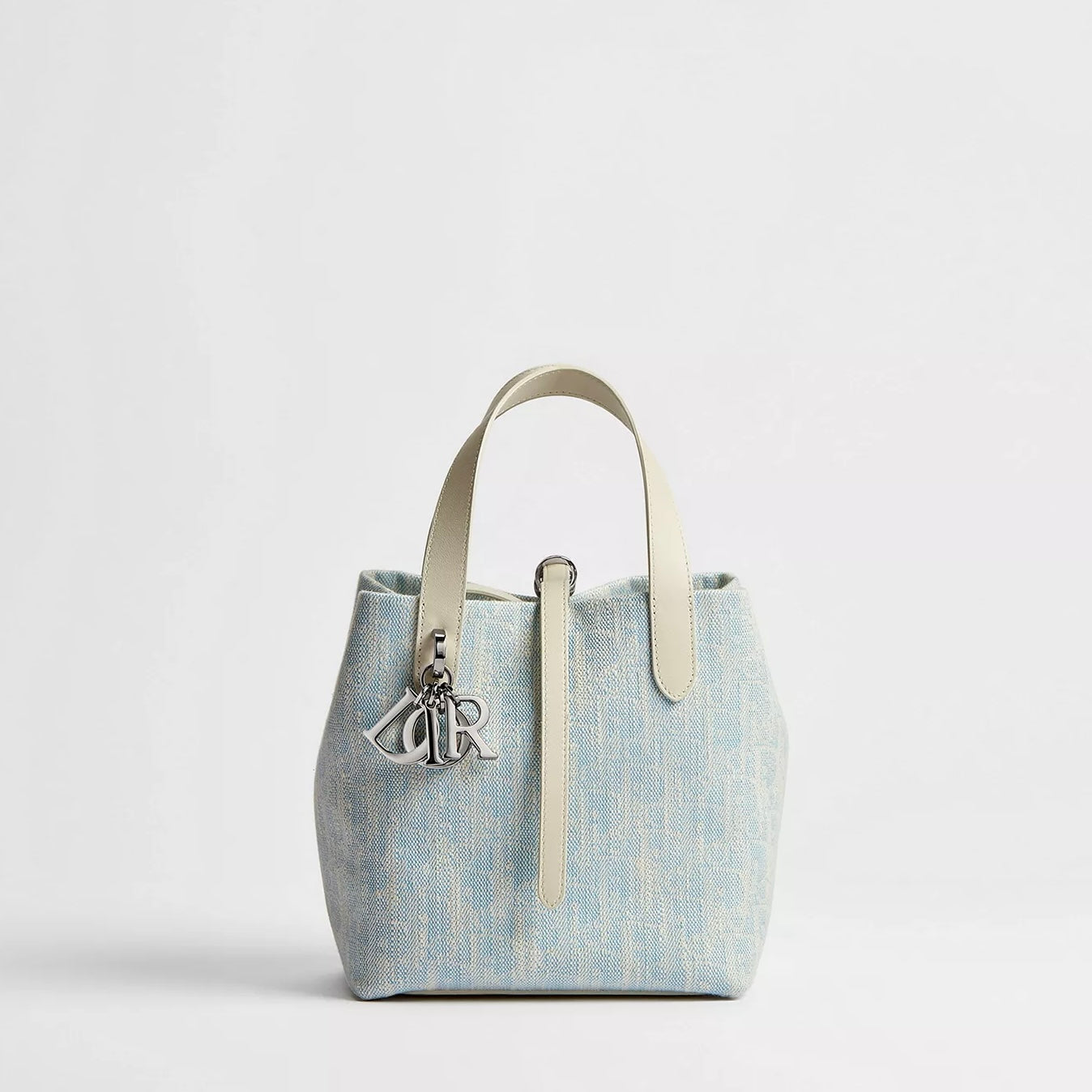 [ 今期限定‼️買一送一‼️ ] Small Dior Toujours Vertical Tote Bag Céleste Blue