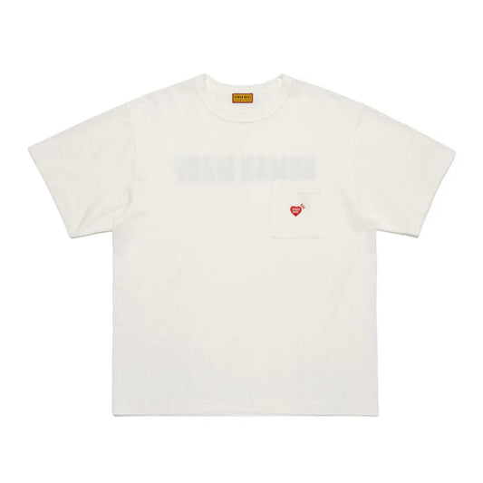 Heart Pocket T-Shirt - White