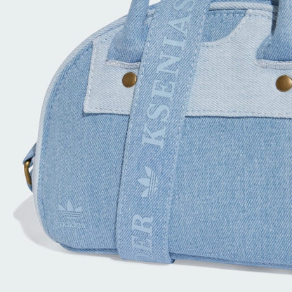 Mini Bowling Bag M Light Denim