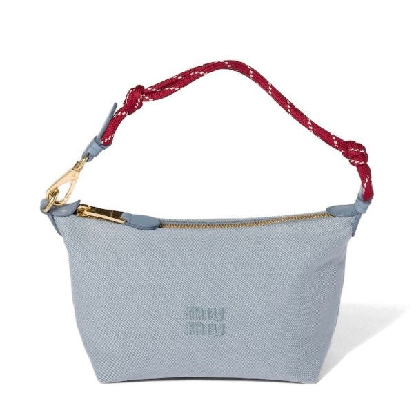 Gabardine Pouch Blue