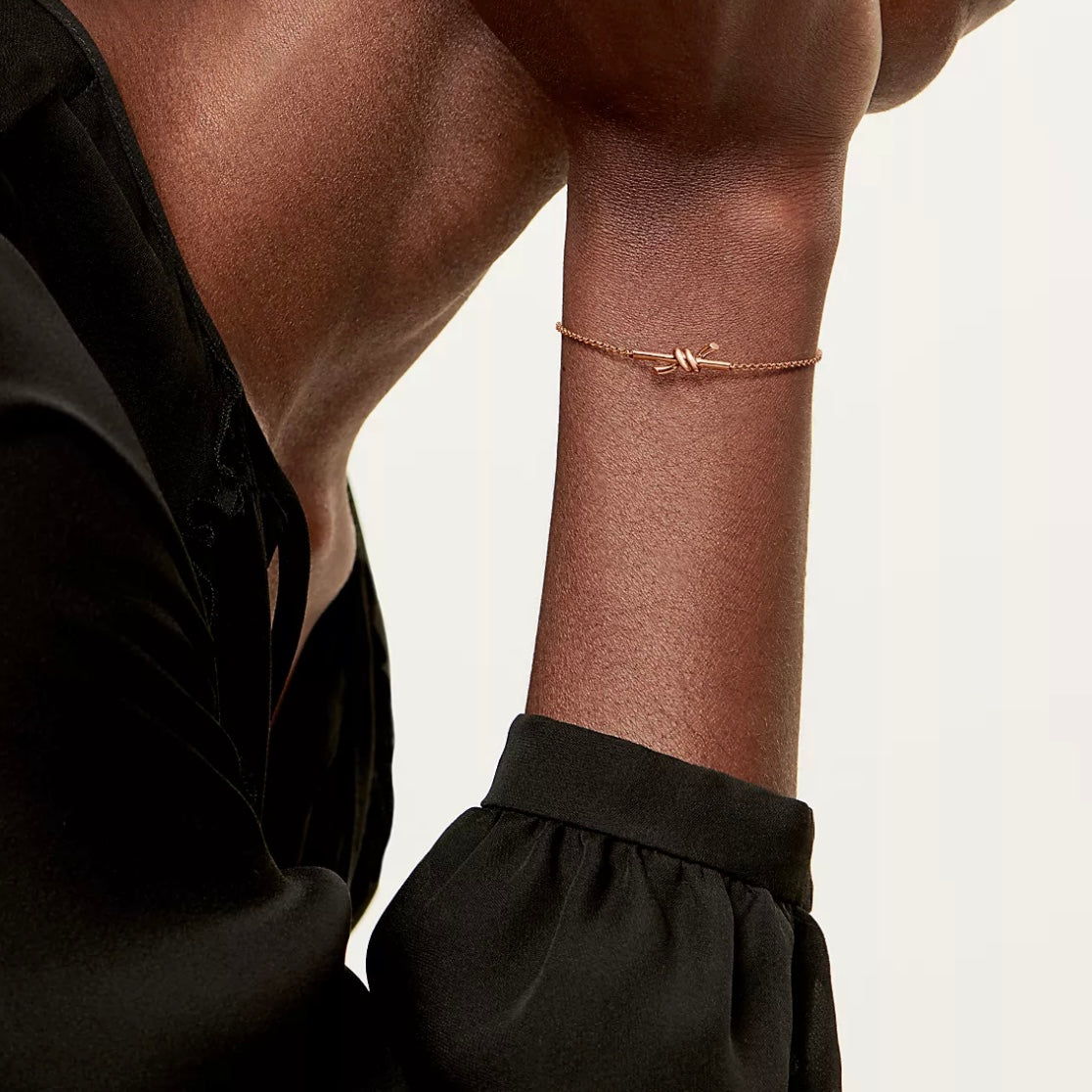 [ 第二件只需 $99 ] Knot Chain Bracelet RoseGold