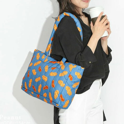 [ 任選三件$299 ] DAILY PADDING NUBI BAG PEANUT