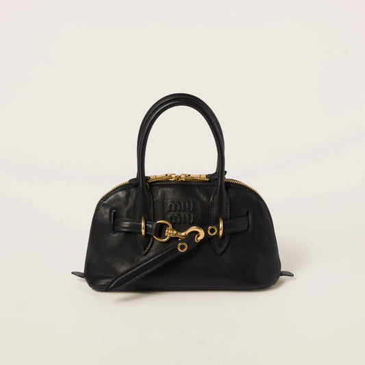 [ 🔥任揀兩件 $8XX🔥 ] Aventure nappa leather top-handle bag S Black