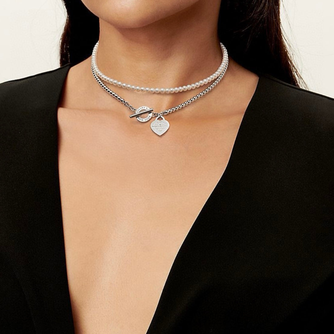 [ 任揀兩件$499 ] Pearl Return To Wrap Necklace T