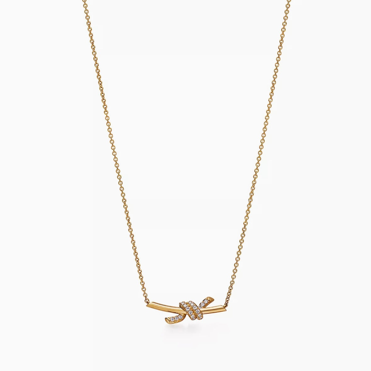 [ 第二件只需 $99 ] Knot Small Pendant Gold
