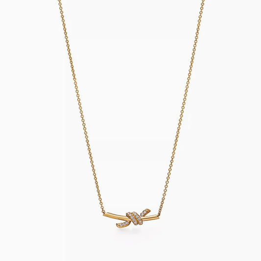 [ 第二件只需 $99 ] Knot Small Pendant Gold