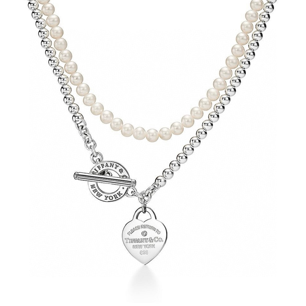 [ 任揀兩件$499 ] Pearl Return To Wrap Necklace T