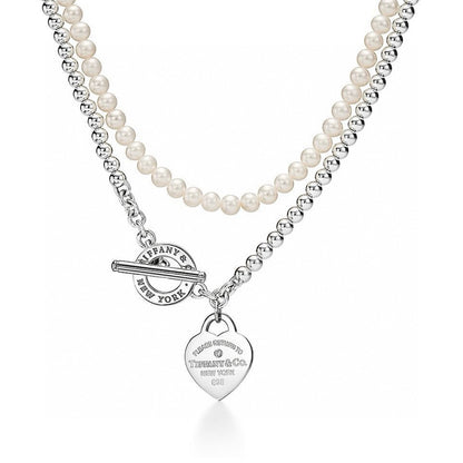 [ 任揀兩件$499 ] Pearl Return To Wrap Necklace T