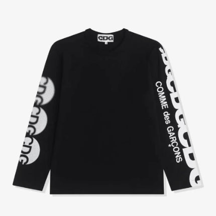 [ 任揀兩件$299！任揀四件$499 ] Logo Long Sleeve T-Shirt Black
